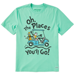 Oh The Places Jake Golf Short Sleeve Tee